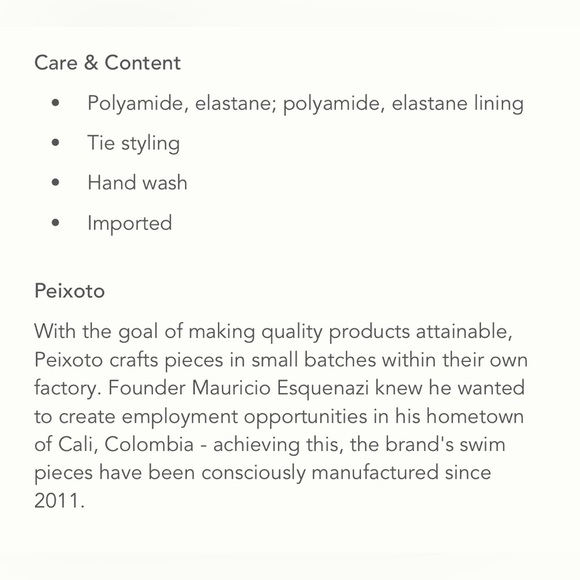 Anthropologie Peixoto Purple bikini top size Large - Picture 4 of 9